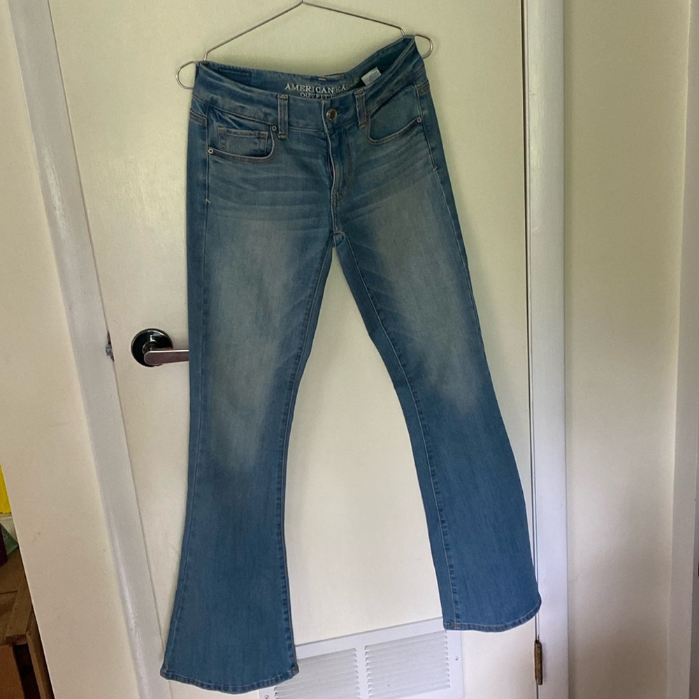 American Eagle Boho flare jeans